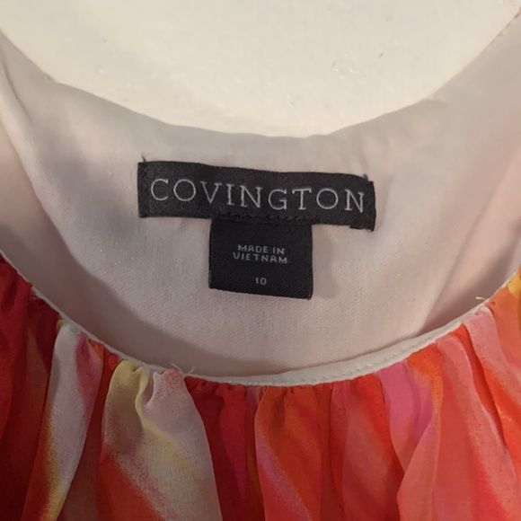 Beautiful hi lo chiffon summer dress, preloved in great condition - Picture 2 of 3